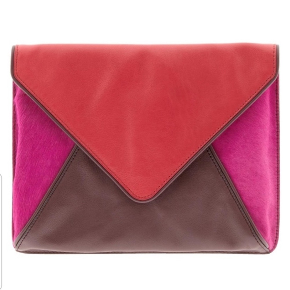 Banana Republic Holly Berry Theresa Haircalf Clutch